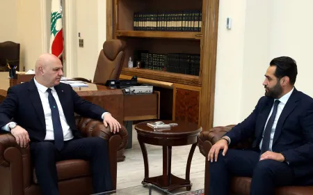 حمدان بعد لقائه عون: لضرورة الحفاظ على الزخم القائم من خلال تسريع وتيرة الإصلاحات