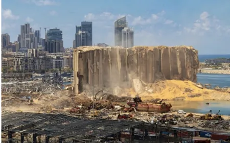 ملف انفجار مرفأ بيروت... الوفد القضائي الفرنسي في بيروت