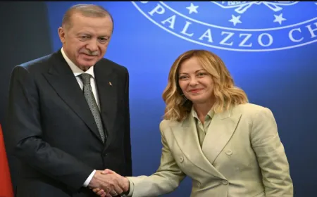 اردوغان: تركيا وإيطاليا ستواصلان تعزيز التعاون في مجال الدفاع