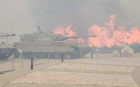 إخلاء سكان عدد من المناطق بإسرائيل جراء الحرائق