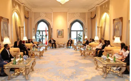 الرئيس عون اطّلع على أوضاع الجالية اللبنانية في الإمارات