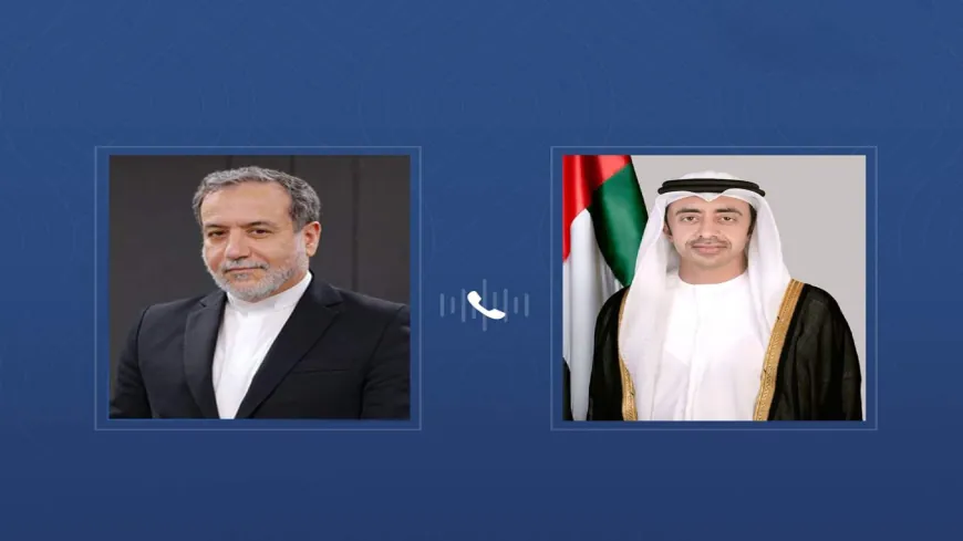 عبدالله بن زايد يتلقى اتصالا من وزير خارجية إيران... وهذا ما جرى بحثه