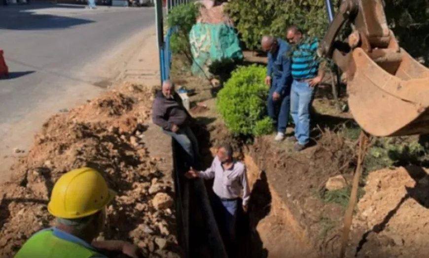 فرق الصيانة في مياه لبنان الجنوبي تواصل عملية تصليح شبكات المياه في بلدات النبطية