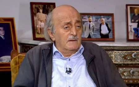 جنبلاط يلتقي الشرع