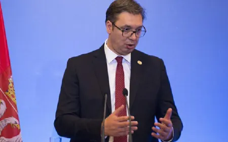 نقل الرئيس الصربي إلى مستشفى عسكري بعد عودته من الولايات المتحدة