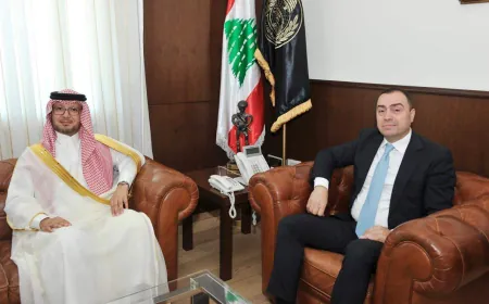 مدير المخابرات استقبل السفير السعودي في لبنان وليد بخاري