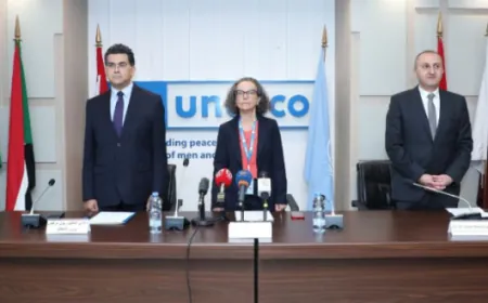 مرقص يتسلّم هبة دعم كناية عن كاميرات ومعدات ل”تلفزيون لبنان” و”الوكالة الوطنية” من “اليونيسكو”