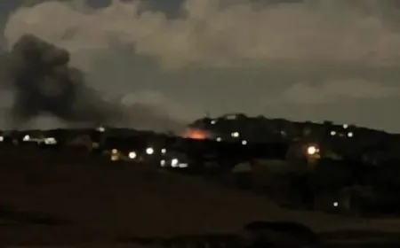 غارة جديدة تستهدف طيرحرفا على المنازل الجاهزة