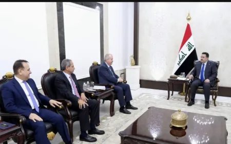 وزيرا المالية والطاقة واصلا لقاءاتهما مع المسؤولين الكبار في العراق تأكيدا لتوثيق التعاون بين البلدين