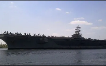 فقدان مقاتلة أميركية من طراز إف-18 في البحر الأحمر