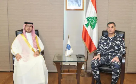 السفير السعودي يبحث مع اللواء عبد الله سبل تعزيز التنسيق الأمني