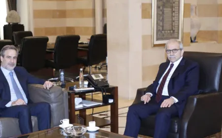 معوّض بعد لقائه سلام: خيار السيادة والإصلاح هو الطريق الوحيد لمستقبل لبنان