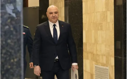 الرئيس عون في مصرف لبنان