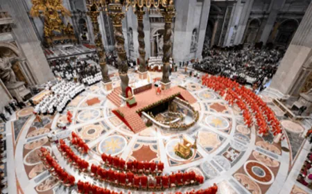 الفاتيكان: البابا لاون الرابع عشر يحتفل الجمعة بقداس مع الكرادلة