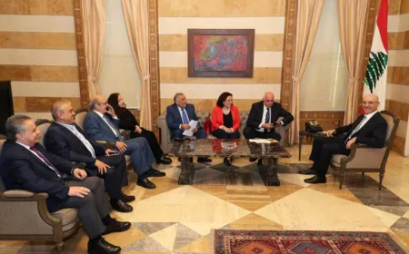 لقاء بين الحجار ووفد مجلس نقابة المحررين: نقاشات حول التحديات الانتخابية والأمنية