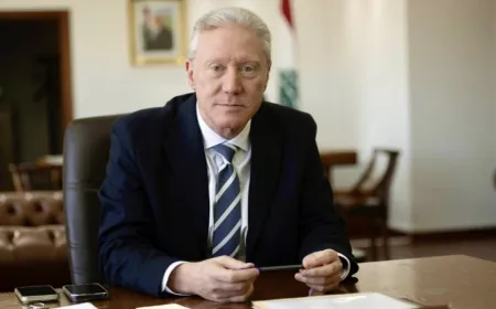وزير الخارجية بحث مع رئيس بعثة "اليونيفيل" تطورات الوضع في الجنوب