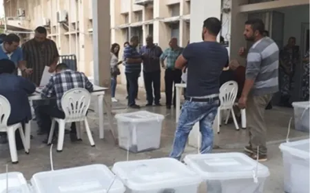 تسليم صناديق الاقتراع في المناطق شمالاً