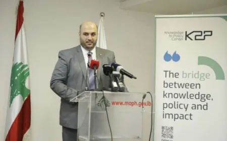 وزير الصحة في الإحتفال باليوم العالمي للتمريض: تنمية الموارد محور أساسي في الاستراتيجية الوطنية