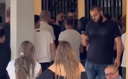 توتر أمام قلم اقتراع في كفرياشيت في قضاء زغرتا