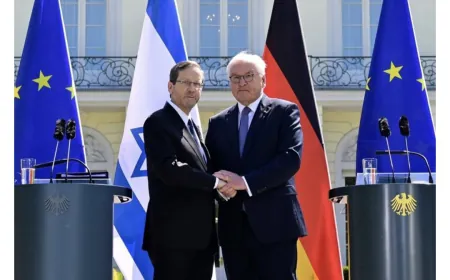 المانيا واسرائيل تحتفيان بـ60 عاماً من العلاقات...