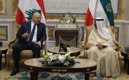 الرئيس عون أبرق الى أمير الكويت: حفاوة الاستقبال عكست مدى محبتكم للبنان وشعبه