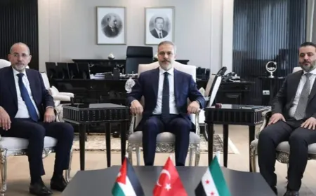 لقاء سوري أردني تركي بحث في تطورات المنطقة...