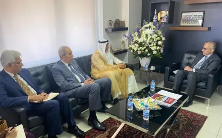 الوزير البساط يلتقي مدير الصندوق العربي: عرضتُ رؤية متوسطة المدى للاقتصاد اللبناني