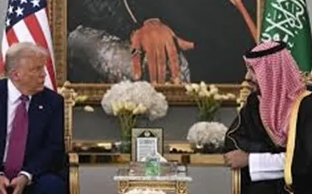 بدء المحادثات الرسمية بين ولي العهد السعودي والرئيس الأميركي في قصر اليمامة بالرياض