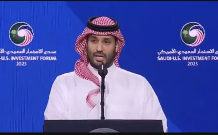 ولي العهد السعودي: نأمل في استثمارات بقيمة 600 مليار دولار مع الولايات المتحدة