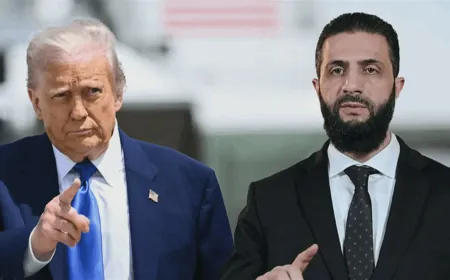 ترامب إلتقى الشرع في الرياض