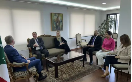 رجي يستقبل سفير المملكة المتحدة:ماذا عن التمديد المرتقب لقوات اليونيفيل