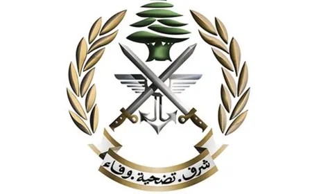 الجيش: توقيف مواطنَين للاشتباه في ارتكابهما جريمة قتل