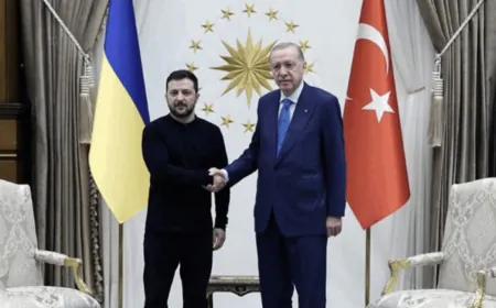مكتب الرئيس التركيّ: تأكيد لزيلينسكي ضرورة وقف إطلاق النار