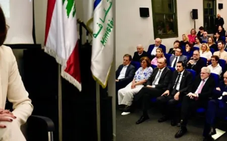 سلامة استضاف وزيرة الثقافة الفرنسية السابقة في جلسة حوارية