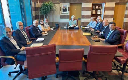 الاجتماع الأول لوزارة التربية لمجلس التعليم العالي