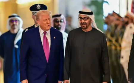 ترامب يغادر الإمارات مختتماً جولته الخليجية بصفقات قياسية