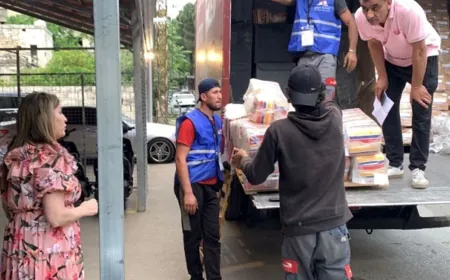 وصول صناديق الاقتراع ولوازم العملية الانتخابية الى سراي النبطية