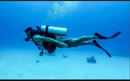 غطّاس مفقود قبالة شاطئ حالات