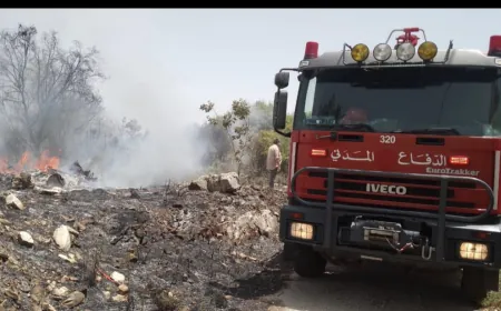 حرائق في مختلف المناطق... والدفاع المدني ينجح في إخمادها