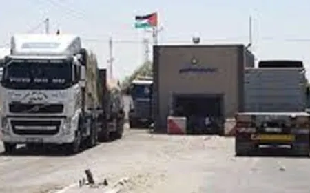 9 شاحنات مساعدات ستدخل غزة في الساعات المقبلة