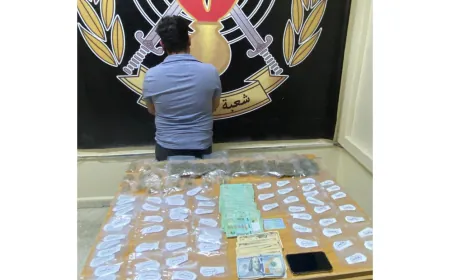 ينشط بتجارة وترويج المخدرات بين الدامور والأولي وشعبة المعلومات أوقفته وضبطت بحوزته كميّة منها