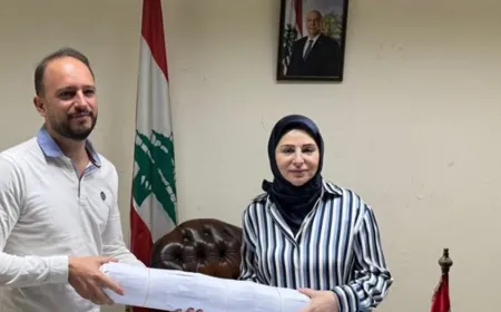 يونس تسلمت نتائج الانتخابات البلدية والاختيارية في محافظة بعلبك - الهرمل