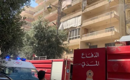 ‎حريق في شقة سكنية بطرابلس… ومحاولات حثيثة للسيطرة