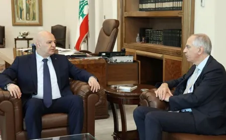الرئيس عون بحث مع السفير الفرنسي ماغرو في العلاقات الثنائية