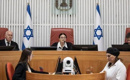 المحكمة العليا في اسرائيل: قرار الحكومة إقالة رئيس الشاباك مخالف للقانون