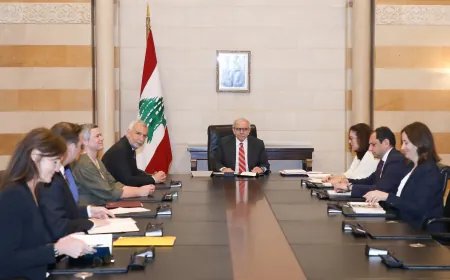 ‎ ‎المدير العام لمنطقة الشرق الأوسط وشمال أفريقيا في المفوضية الأوروبية،في السرايا الحكومي