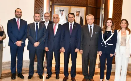 حبيب يبحث مع سفير قطر في لبنان سبل التعاون المستقبلي