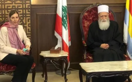 شيخ العقل التقى وزير الثقافة وقنصل مصر ووفدا عسكريا ايطالياً وزوّارا