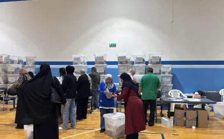 رؤساء الأقلام والكتبة تسلموا صناديق الاقتراع في سرايا النبطية