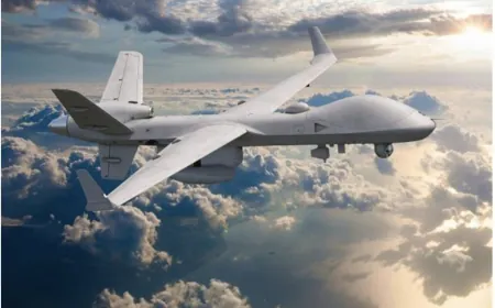 طائرة مسيرة أميركية من نوع MQ-9B تحلق في أجواء جنوب لبنان